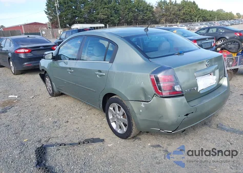 2007 Nissan Sentra 2.0S from USA, damaged, VIN 3N1AB61E17L691065